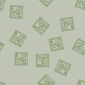 Modeling risk line seamless pattern Stock Illustration
