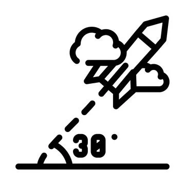 Modeling self study line icon vector illustration イラスト素材