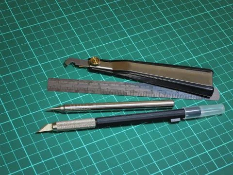 Modeling tools Stock Photos