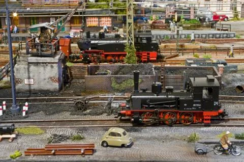 Modellbahnträume Stock Photos