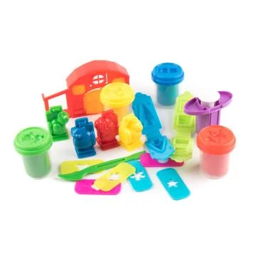 Modelling creative set for children Stock Photos