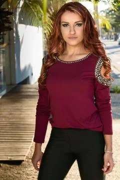 Modelo_001 Stock Photos