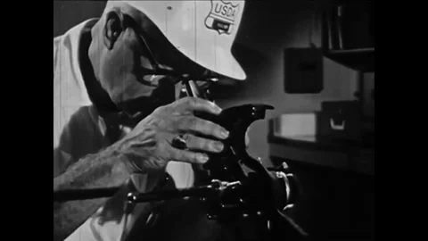 Models are created to show the standard the USDA holds for fruit in the 1960s Stock Footage 101257409