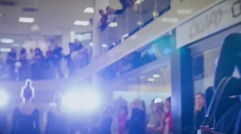 Models walk the runway, people Stock Footage 58078788