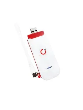 Modem for mobile internet on white background Stock Photos