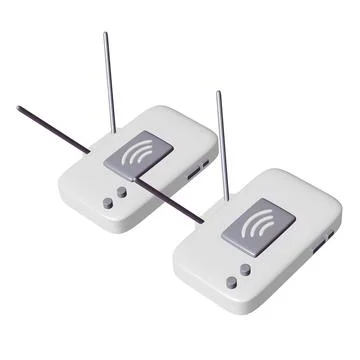 Modem Router with the antenna high speed wireless wifi internet Stock Illustration