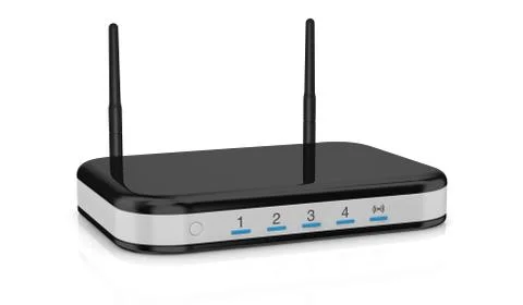Modem router Stock Illustration
