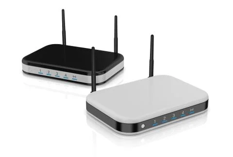 Modem router Stock Illustration