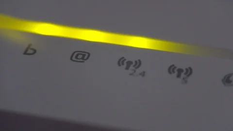 Modem wi-fi Stock Footage 120772930