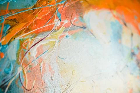 Moden Artwork Close Up View Stock Photos