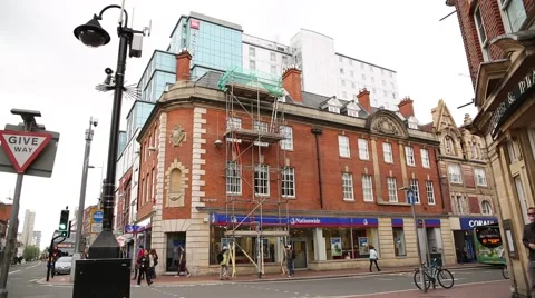 Moden hotel in Britain Stock Footage 40531498