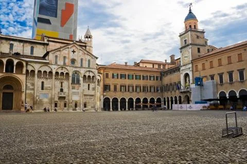 Modena square Stock Photos