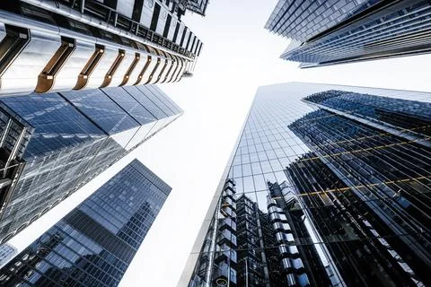 Moder facades 스톡 사진