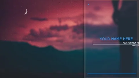 Modern 2 Lower Third Stock After Effects