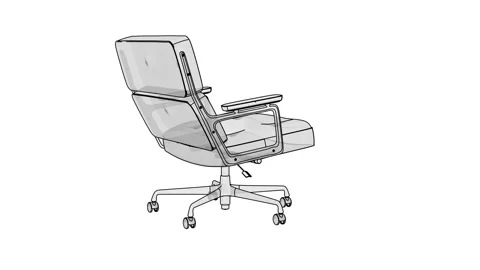 Modern 3D chair Stock-Footage 320291529