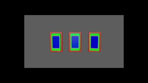 Modern 3D Door Video stock 347145207