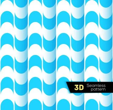 Modern 3d geometric background in simple minimalistic style Stock Illustration