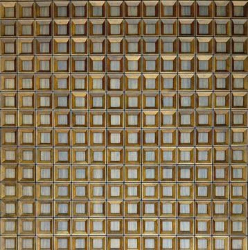 Modern 3D geometric wood panel pattern texture background. Stock Photos