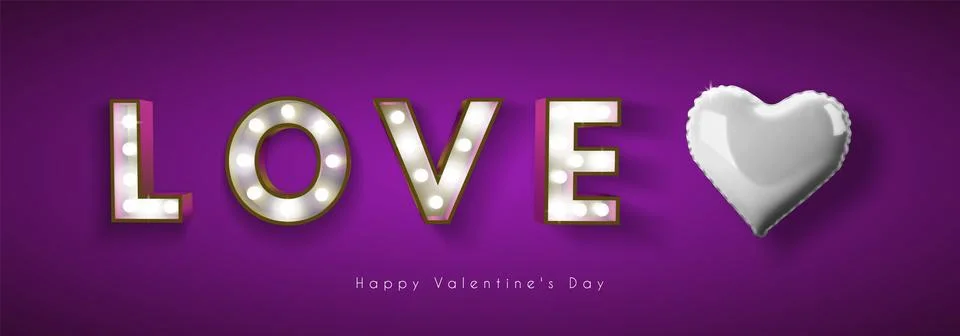 Modern 3d letters. Illustrazione stock