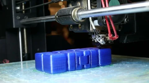 Modern 3D printing technologies Stock-Footage 88289932