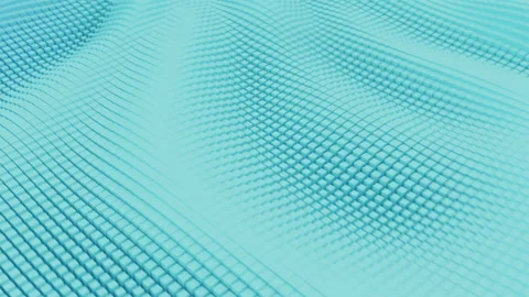 Modern 3d render abstract cubic surface white light meta shapes square blocks Stock Footage 292523889