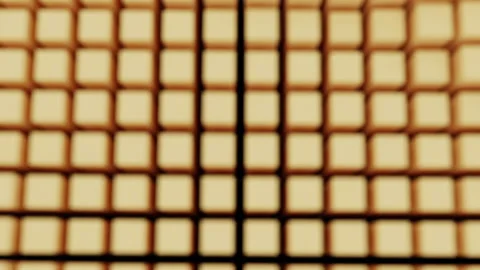 Modern 3d render abstract cubic surface white light meta shapes square blocks Stock Footage 292612662