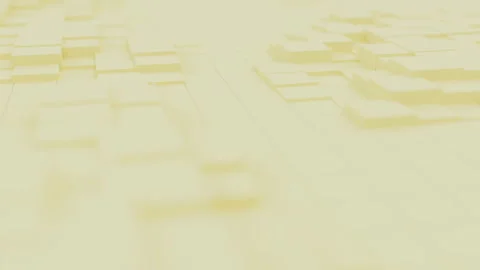 Modern 3d render abstract cubic surface white light meta shapes square blocks Stock Footage 292914763