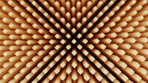 Modern 3d render abstract cubic surface white light meta shapes square blocks Stock Footage 293283806