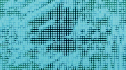 Modern 3d render abstract cubic surface white light meta shapes square blocks Stock Footage 293585566