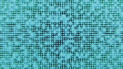 Modern 3d render abstract cubic surface white light meta shapes square blocks Stock Footage 293585599
