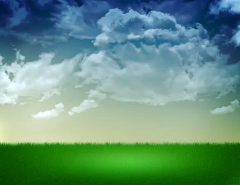 Modern 3D Rendered Eco Friendly Stage with Empty Space Illustrazione stock
