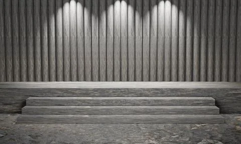 Modern 3d wall panels model Foto stock