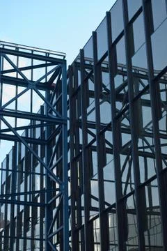 Modern abstract architecture Foto stock