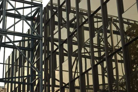 Modern abstract architecture Foto stock