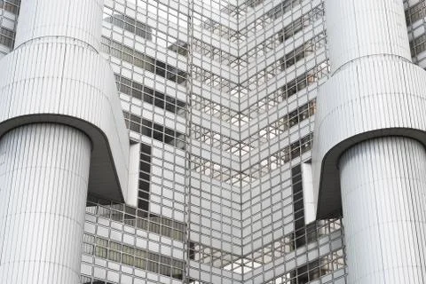 Modern abstract architecture Stock Photos