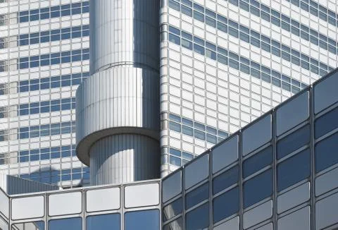 Modern abstract architecture Foto stock