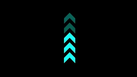Modern Abstract Arrow Composition Vidéo 332881956