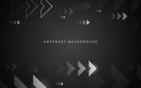 Modern abstract arrows moving at high speed. Dynamic movement. Technologica.. Stock Illustration