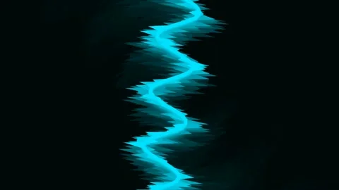 Modern abstract audio waveform background Vídeo Stock 338163506