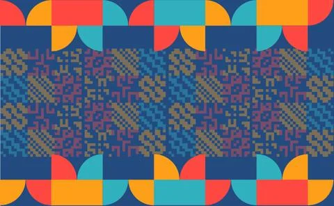 Modern Abstract Backdrop Pattern Design for Creative Backgrounds Stock Illustration