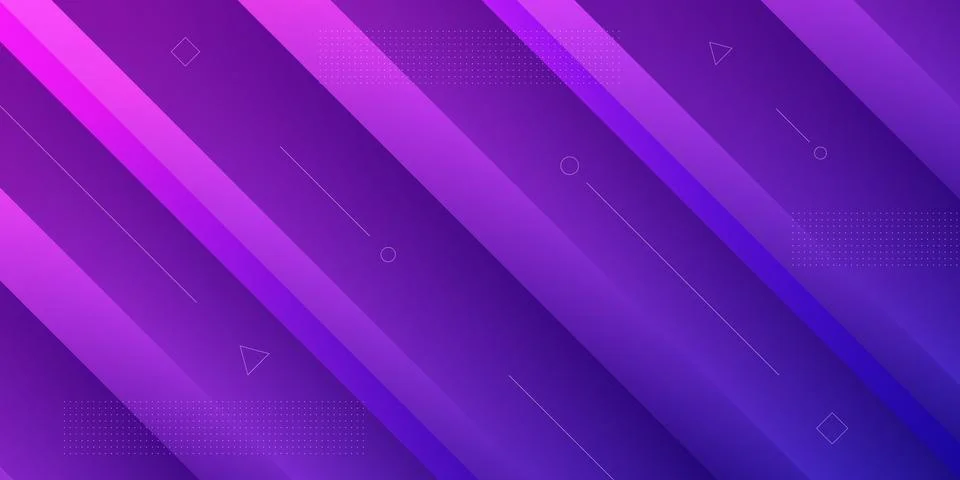 Modern abstract background with 3d diagonal stripe elements, memphis and papercu Stock Illustration