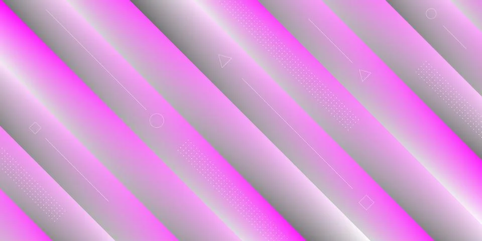 Modern abstract background with 3d diagonal stripe elements, memphis and papercu Stock Illustration