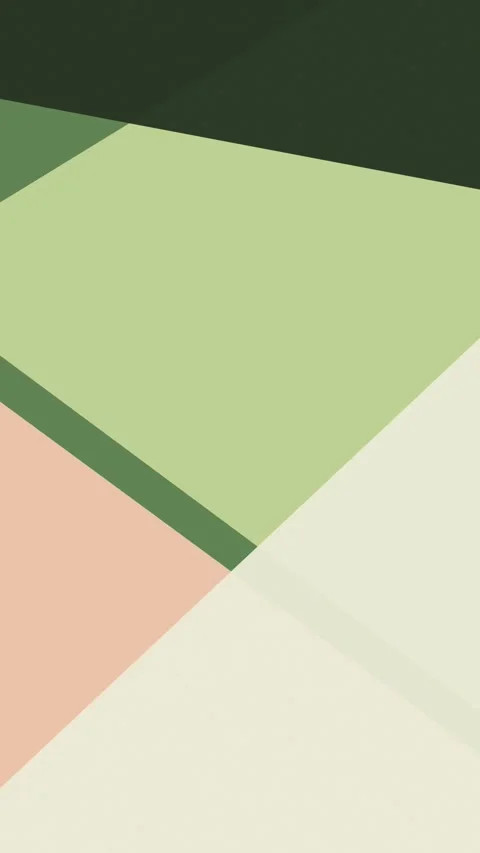 Modern abstract background with animated geometric shapes in muted earth tones. Vídeo Stock 322574600