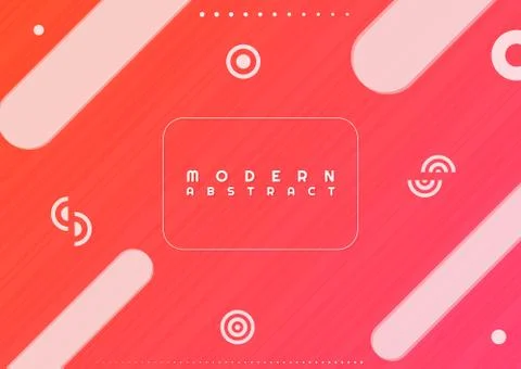 Modern abstract background art circle colorful design with space for text Stock Illustration