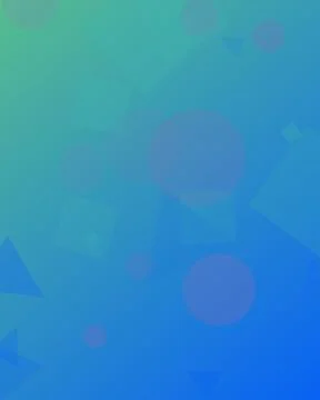 Modern Abstract Background with Blue Teal Gradient and Layered Geometric Sh.. Illustrazione stock