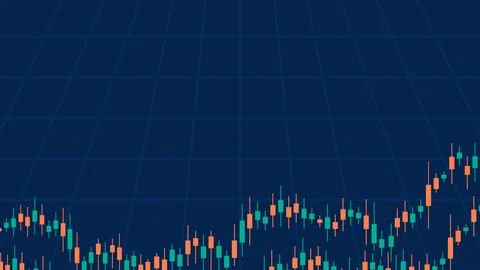 Modern Abstract Background Chart Design Stock Illustration
