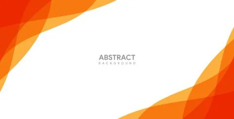 Modern abstract background design, orange wallpaper vector. Stock Illustration