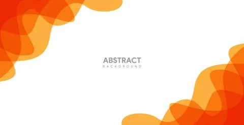Modern abstract background design, orange wallpaper vector. Stock Illustration