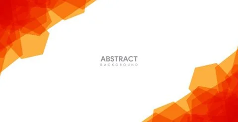 Modern abstract background design, orange wallpaper vector. Stock Illustration