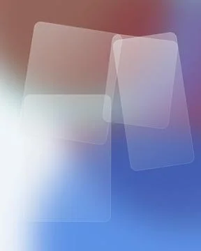 Modern abstract background featuring frosted glassmorphism effect with floa.. 스톡 일러스트